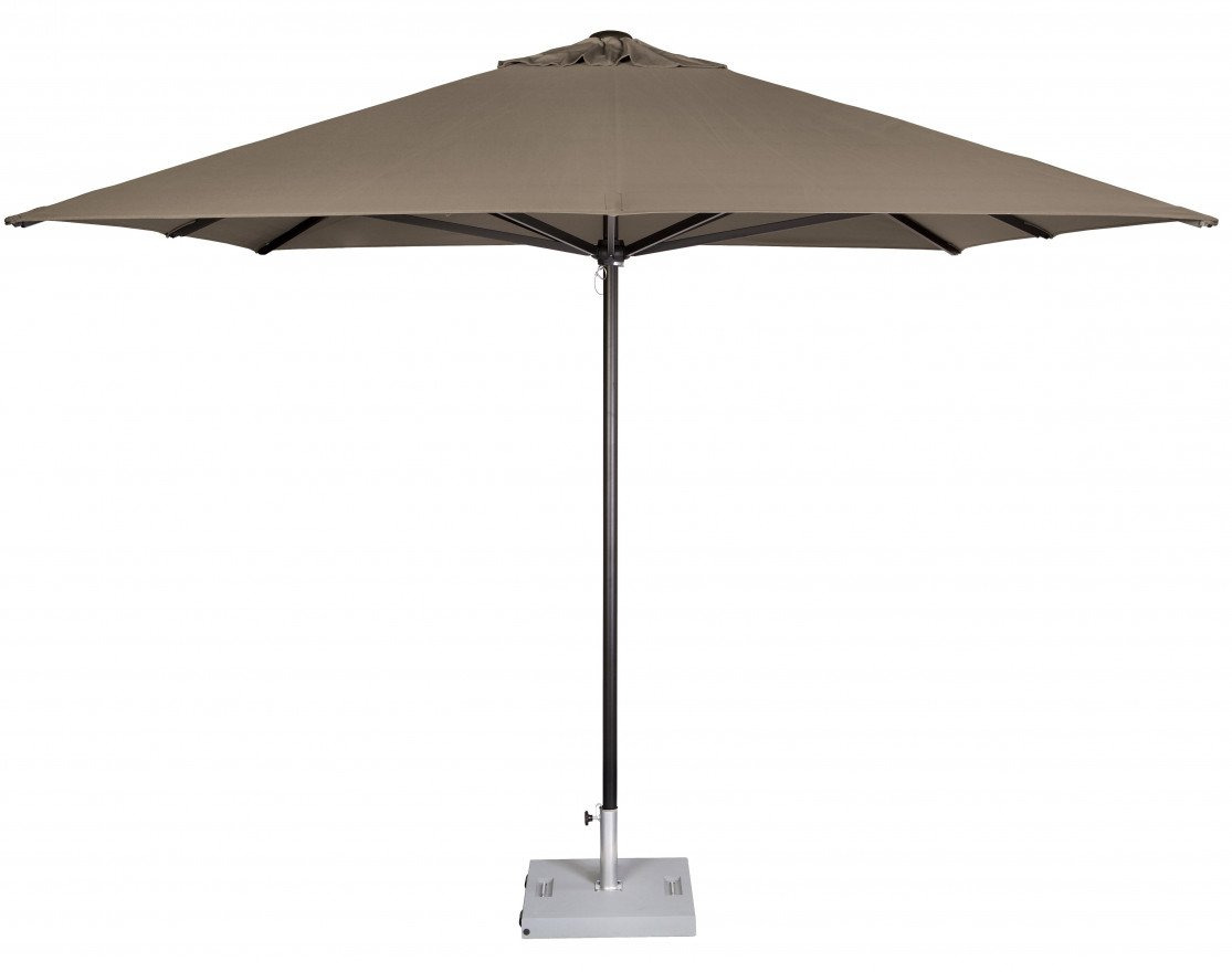 Parasol Formentera carré en aluminium au design contemporain par Ezpeleta Parasol Formentera carré en aluminium au design contemporain par Ezpeleta