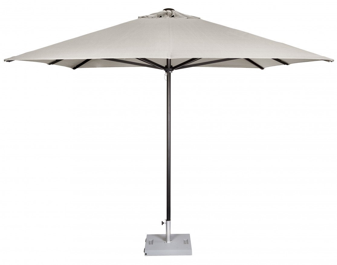 Parasol Formentera carré en aluminium au design contemporain par Ezpeleta Parasol Formentera carré en aluminium au design contemporain par Ezpeleta