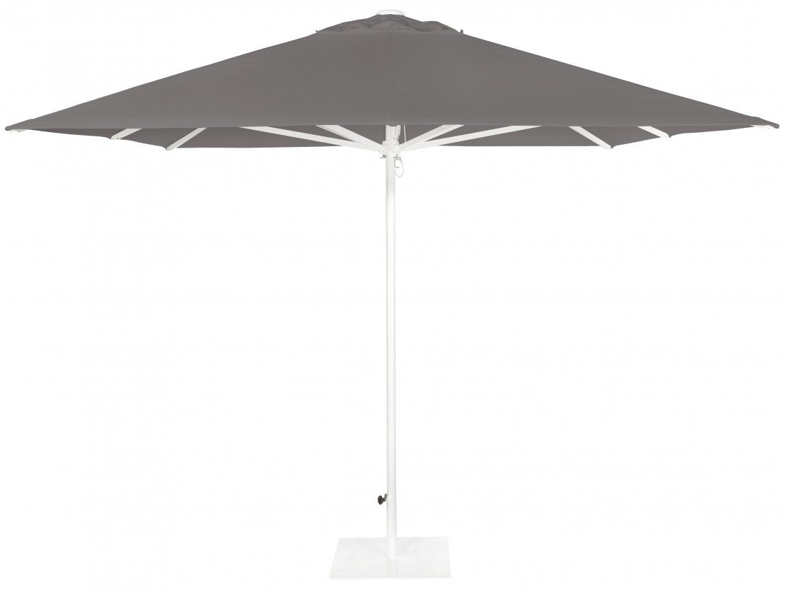 Parasol Formentera carré en aluminium au design contemporain par Ezpeleta Parasol Formentera carré en aluminium au design contemporain par Ezpeleta