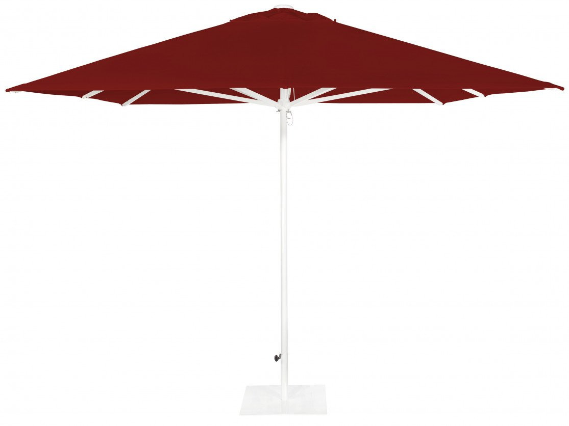 Parasol Formentera carré en aluminium au design contemporain par Ezpeleta Parasol Formentera carré en aluminium au design contemporain par Ezpeleta