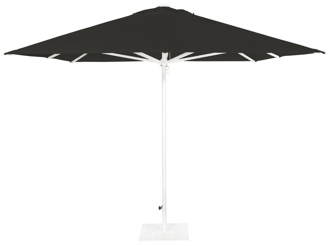 Parasol Formentera carré en aluminium au design contemporain par Ezpeleta Parasol Formentera carré en aluminium au design contemporain par Ezpeleta