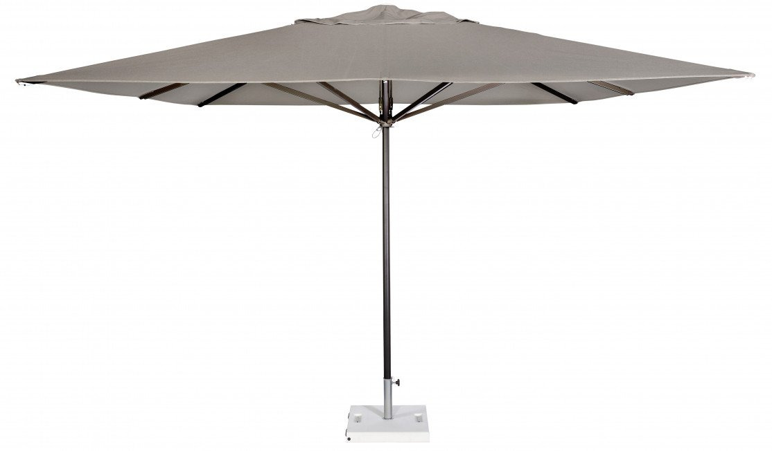 Parasol Formentera carré en aluminium au design contemporain par Ezpeleta Parasol Formentera carré en aluminium au design contemporain par Ezpeleta