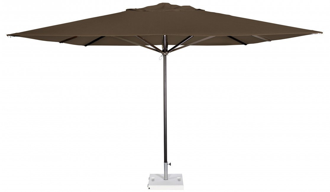 Parasol Formentera carré en aluminium au design contemporain par Ezpeleta Parasol Formentera carré en aluminium au design contemporain par Ezpeleta