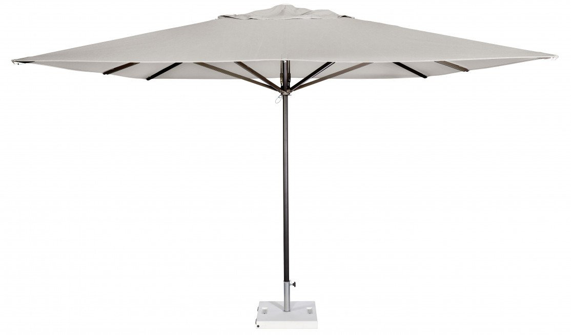 Parasol Formentera carré en aluminium au design contemporain par Ezpeleta Parasol Formentera carré en aluminium au design contemporain par Ezpeleta
