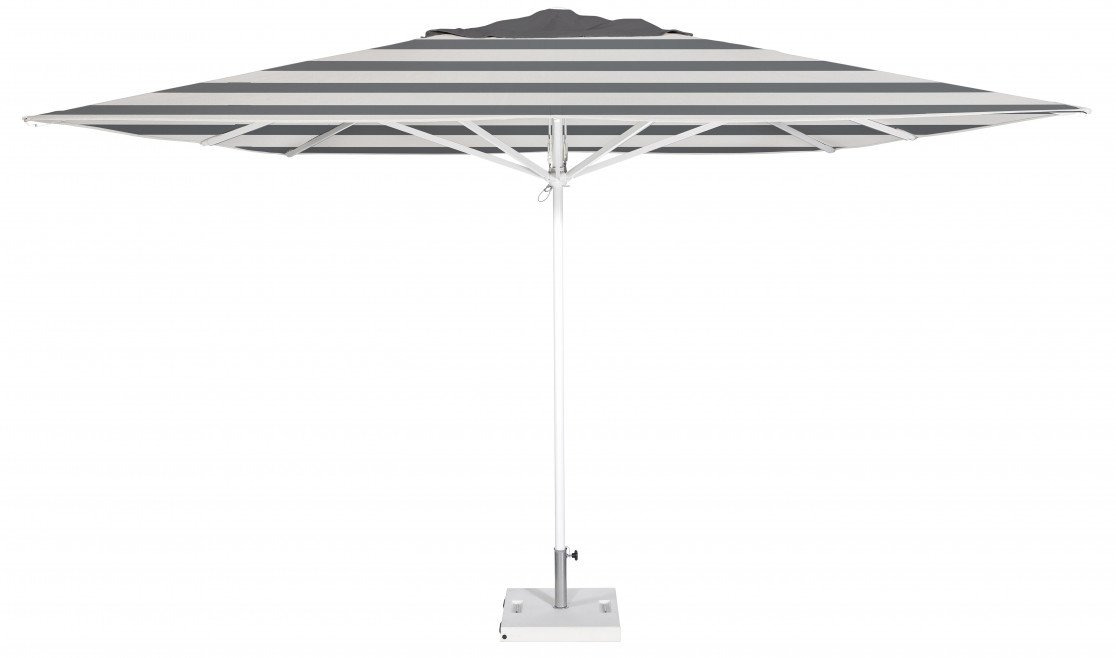 Parasol Formentera carré en aluminium au design contemporain par Ezpeleta Parasol Formentera carré en aluminium au design contemporain par Ezpeleta