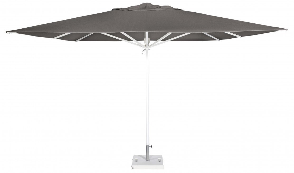 Parasol Formentera carré en aluminium au design contemporain par Ezpeleta Parasol Formentera carré en aluminium au design contemporain par Ezpeleta