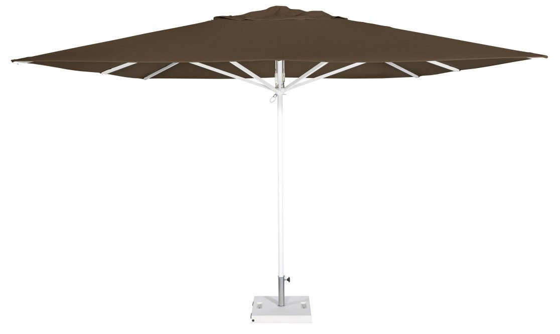 Parasol Formentera carré en aluminium au design contemporain par Ezpeleta Parasol Formentera carré en aluminium au design contemporain par Ezpeleta
