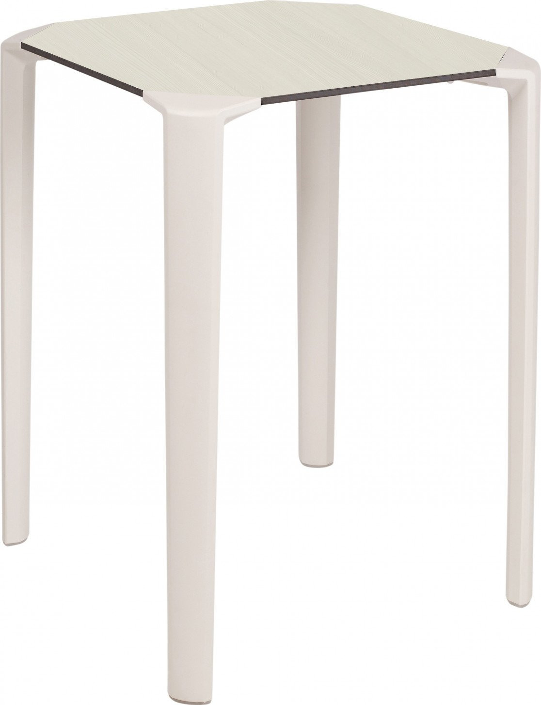 Table One square en polypropylène au design contemporain par Ezpeleta Table One square en polypropylène au design contemporain par Ezpeleta