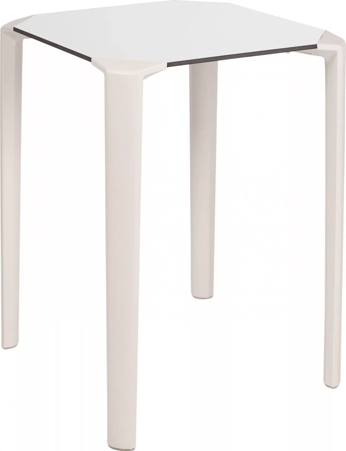 Table One square en polypropylène au design contemporain par Ezpeleta