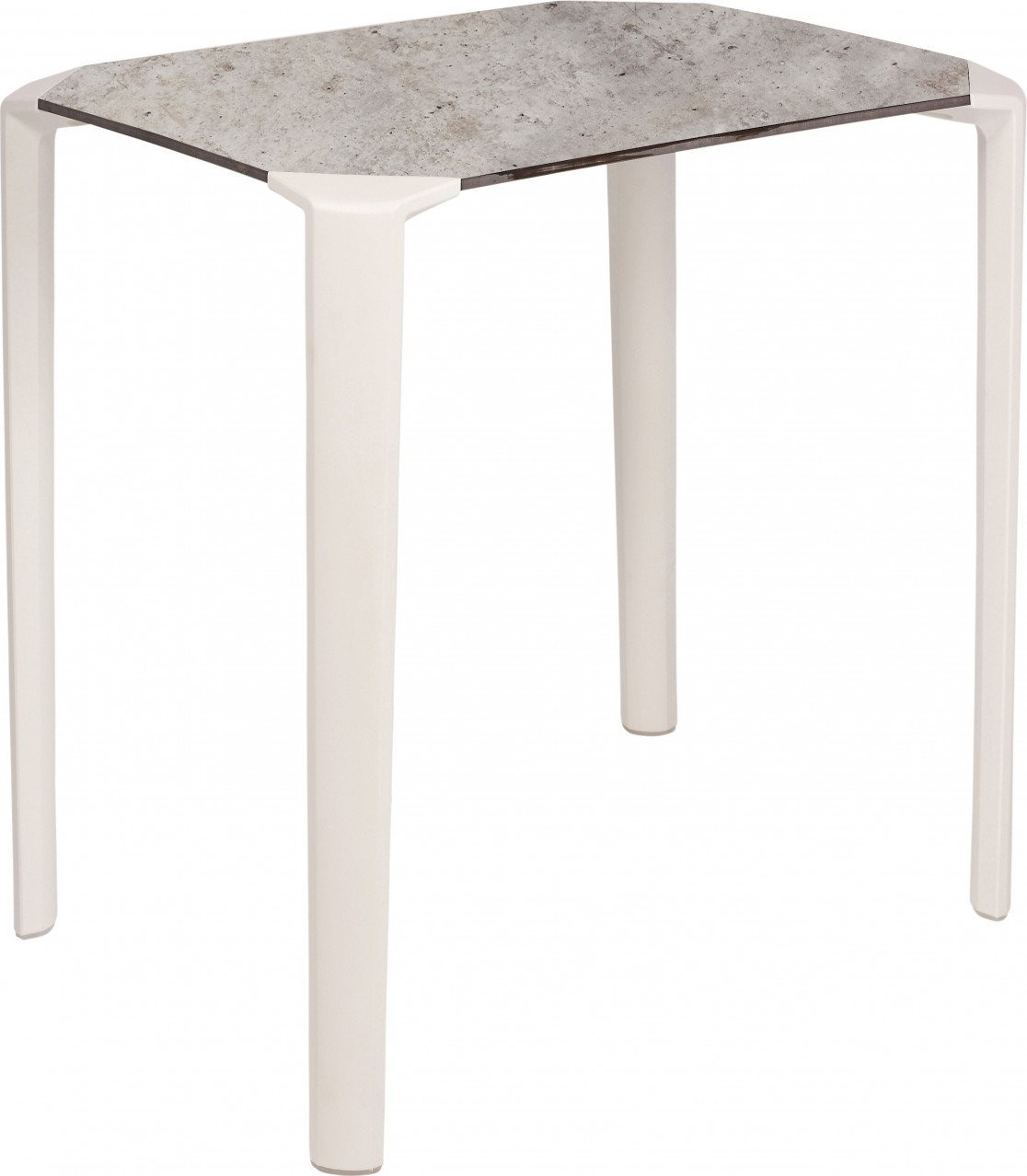Table One square en polypropylène au design contemporain par Ezpeleta Table One square en polypropylène au design contemporain par Ezpeleta