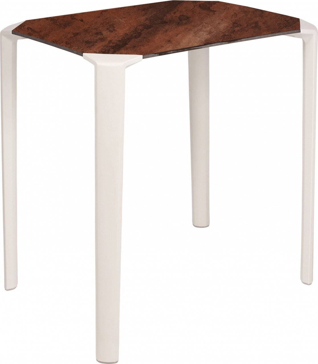 Table One square en polypropylène au design contemporain par Ezpeleta Table One square en polypropylène au design contemporain par Ezpeleta