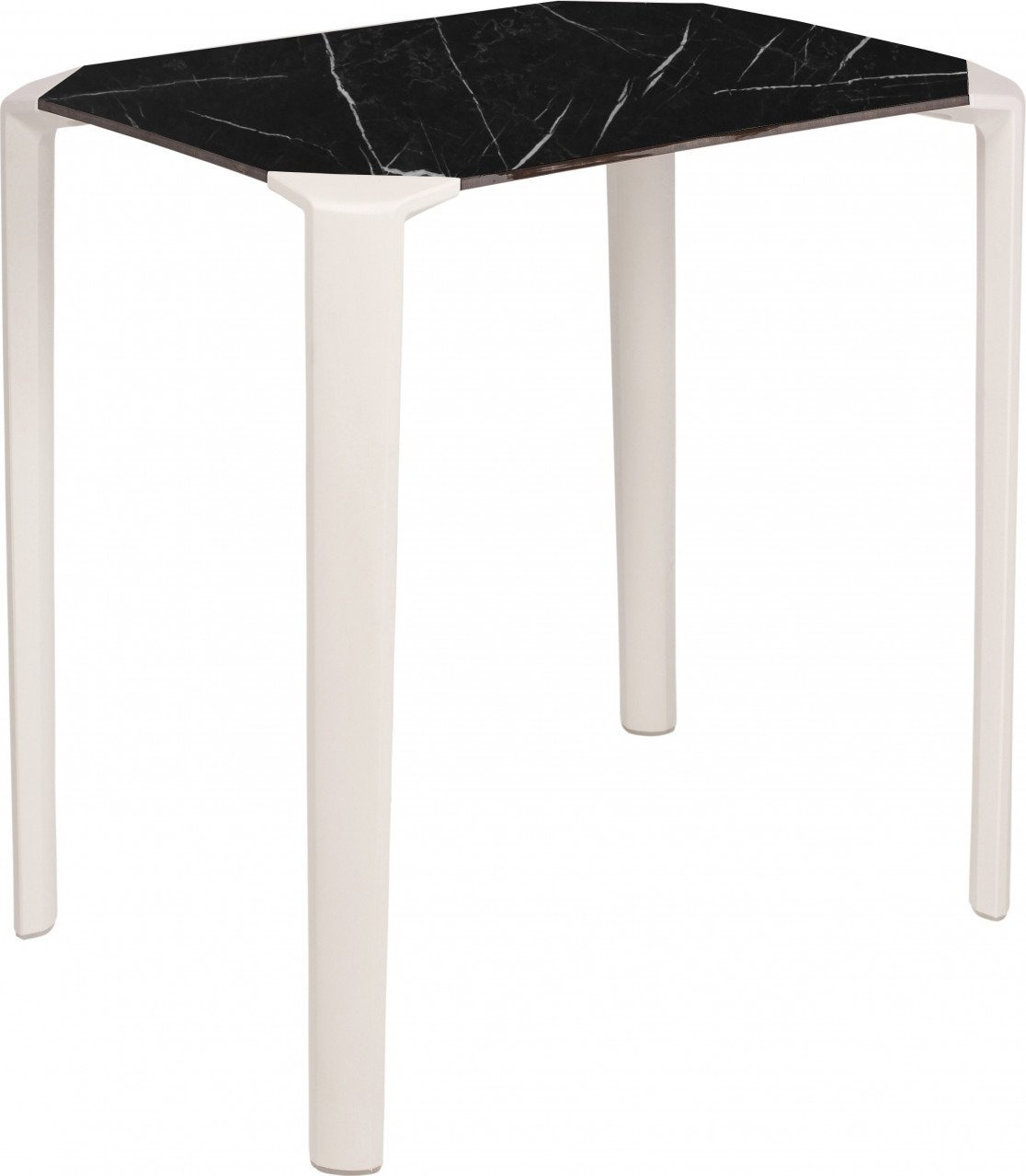 Table One square en polypropylène au design contemporain par Ezpeleta Table One square en polypropylène au design contemporain par Ezpeleta