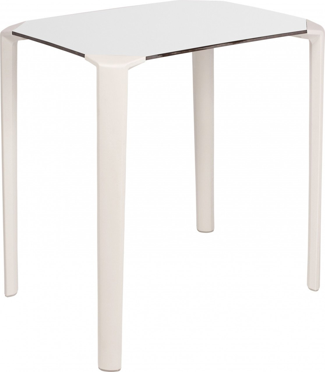 Table One square en polypropylène au design contemporain par Ezpeleta Table One square en polypropylène au design contemporain par Ezpeleta