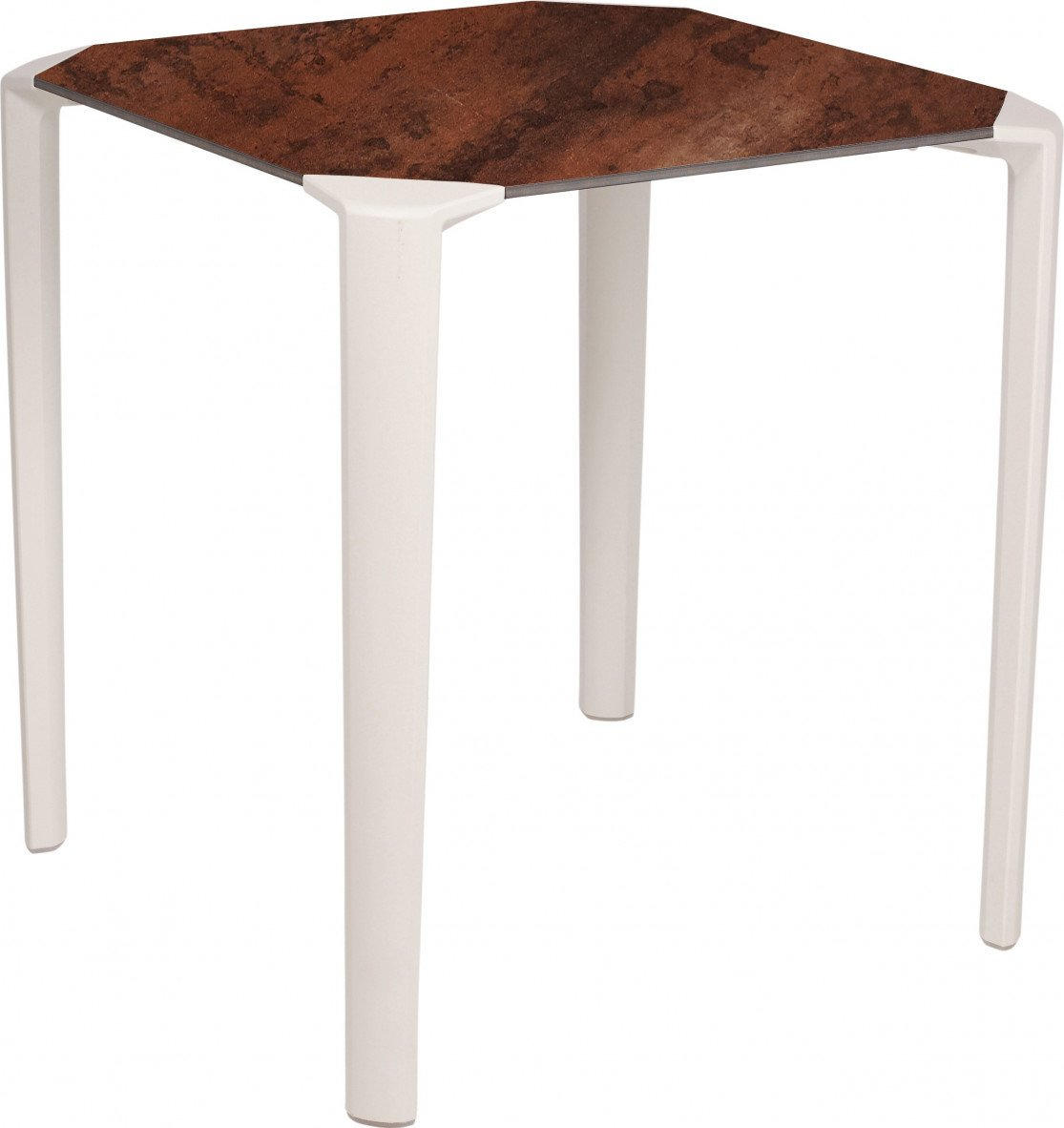 Table One square en polypropylène au design contemporain par Ezpeleta Table One square en polypropylène au design contemporain par Ezpeleta