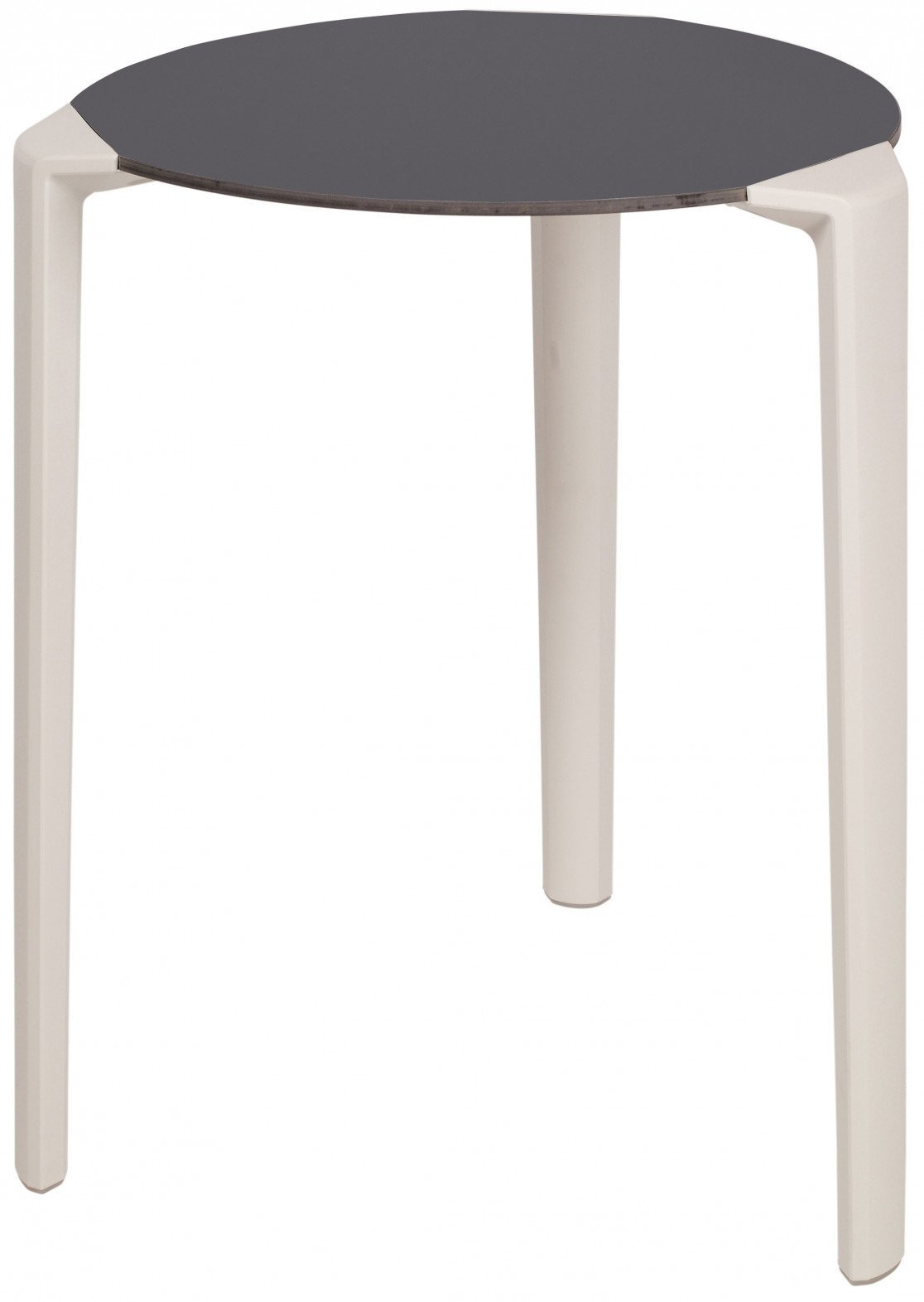 Table One ronde en polypropylène au design contemporain par Ezpeleta