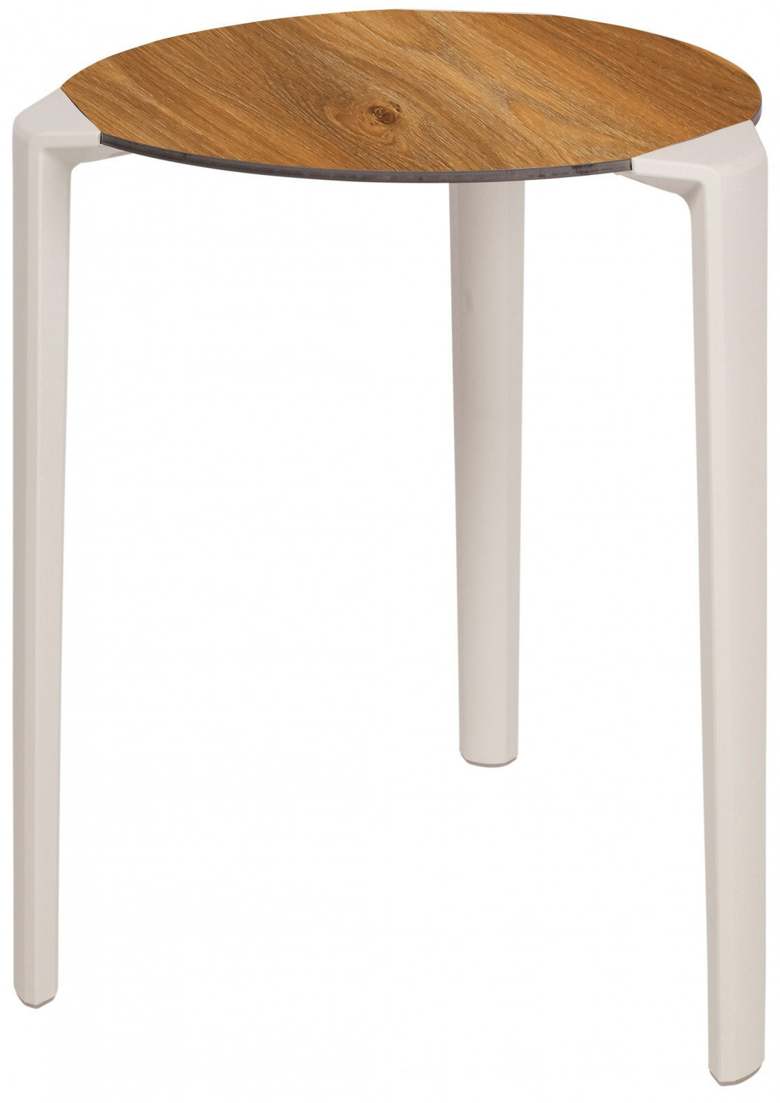Table One ronde en polypropylène au design contemporain par Ezpeleta Table One ronde en polypropylène au design contemporain par Ezpeleta