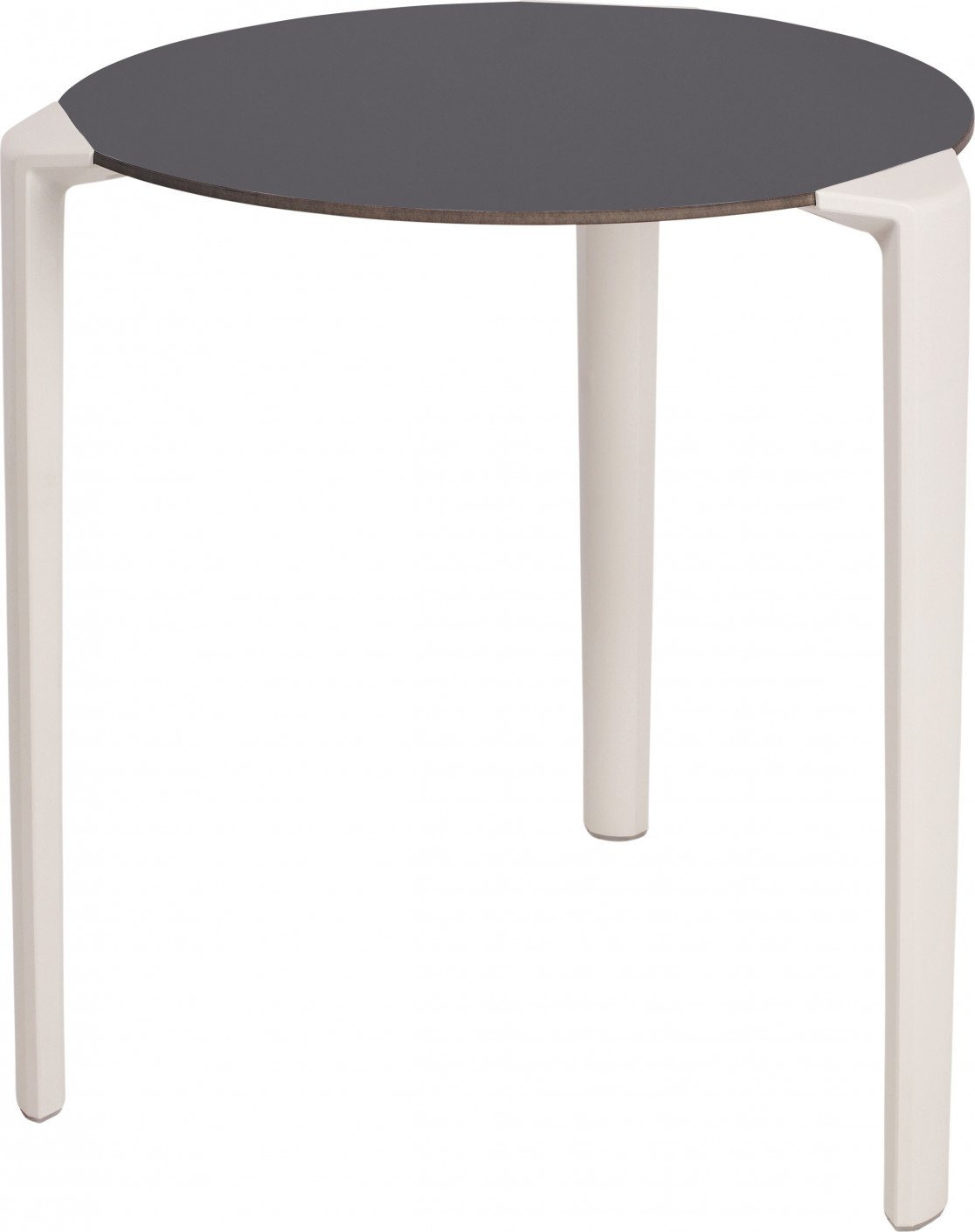 Table One ronde en polypropylène au design contemporain par Ezpeleta Table One ronde en polypropylène au design contemporain par Ezpeleta