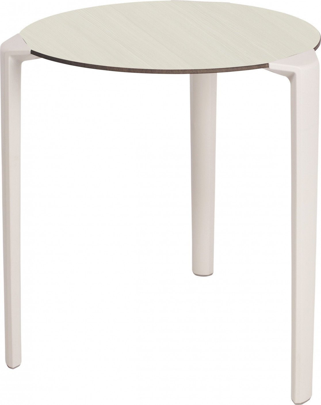 Table One ronde en polypropylène au design contemporain par Ezpeleta Table One ronde en polypropylène au design contemporain par Ezpeleta