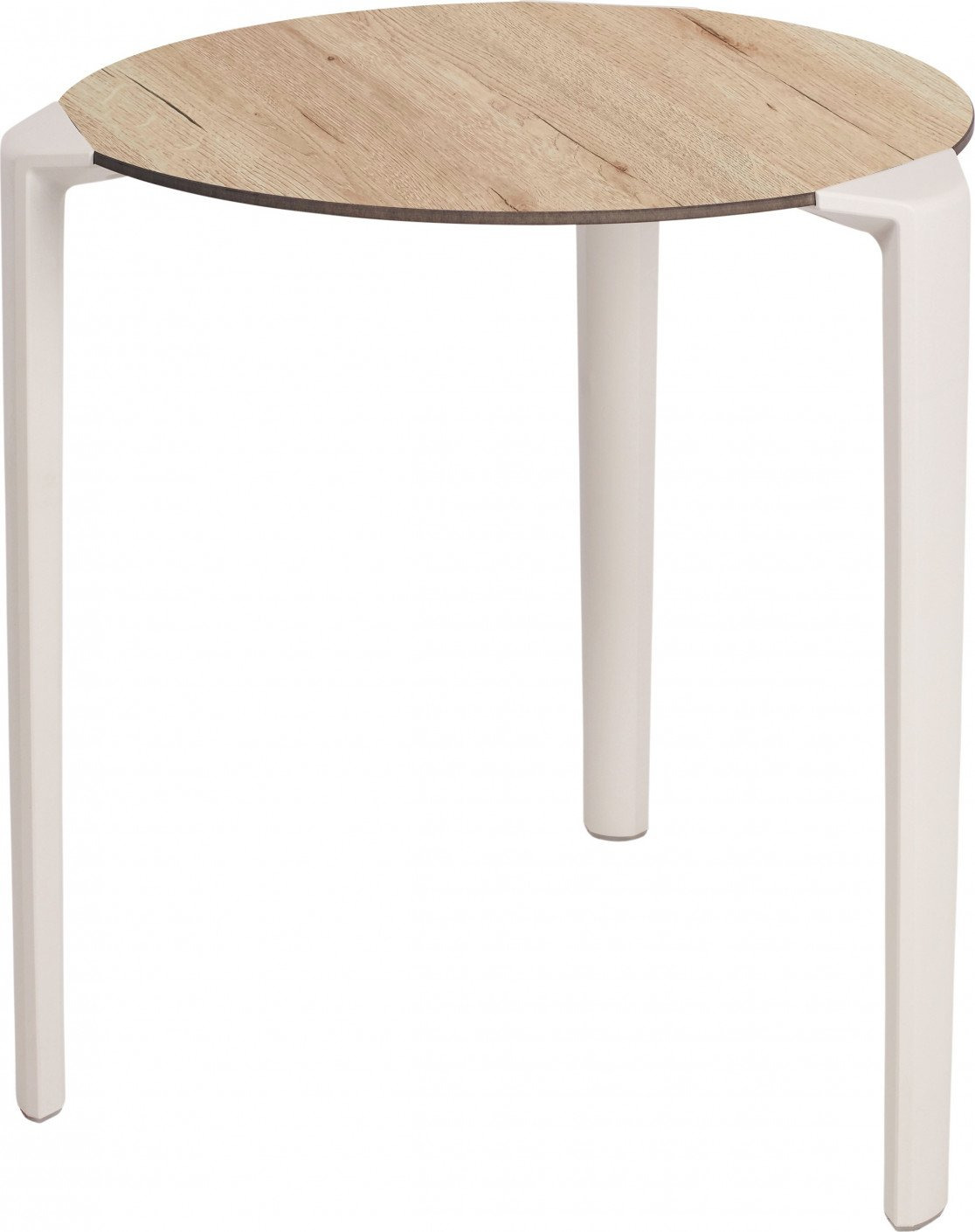 Table One ronde en polypropylène au design contemporain par Ezpeleta Table One ronde en polypropylène au design contemporain par Ezpeleta