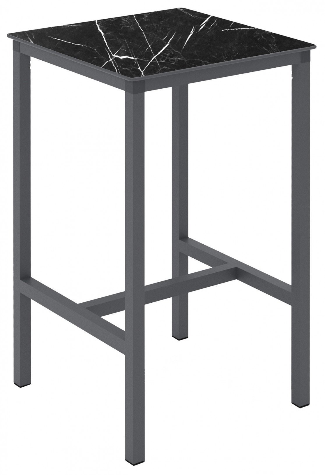 Table Urban T en aluminium anthracite au design contemporain par Ezpeleta Table Urban T en aluminium anthracite au design contemporain par Ezpeleta