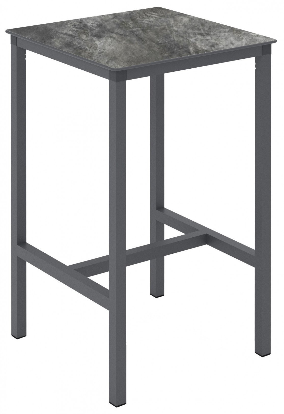 Table Urban T en aluminium anthracite au design contemporain par Ezpeleta Table Urban T en aluminium anthracite au design contemporain par Ezpeleta