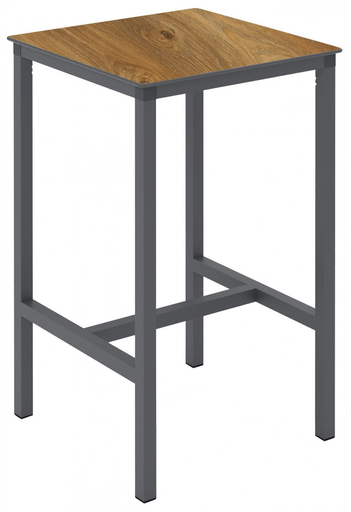 Table Urban T en aluminium anthracite au design contemporain par Ezpeleta Table Urban T en aluminium anthracite au design contemporain par Ezpeleta