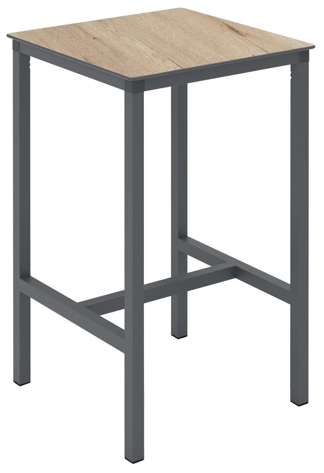 Table Urban T en aluminium anthracite au design contemporain par Ezpeleta Table Urban T en aluminium anthracite au design contemporain par Ezpeleta