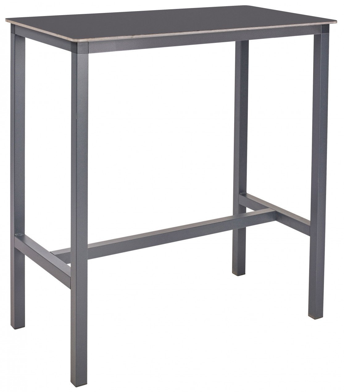 Table Urban T en aluminium anthracite au design contemporain par Ezpeleta Table Urban T en aluminium anthracite au design contemporain par Ezpeleta