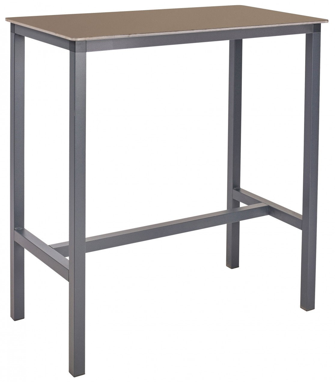 Table Urban T en aluminium anthracite au design contemporain par Ezpeleta Table Urban T en aluminium anthracite au design contemporain par Ezpeleta