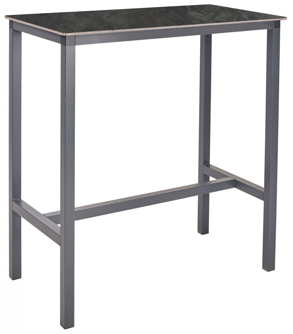 Table Urban T en aluminium anthracite au design contemporain par Ezpeleta Table Urban T en aluminium anthracite au design contemporain par Ezpeleta