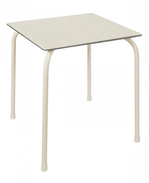 Table Rodas en acier laqué au design contemporain par Ezpeleta