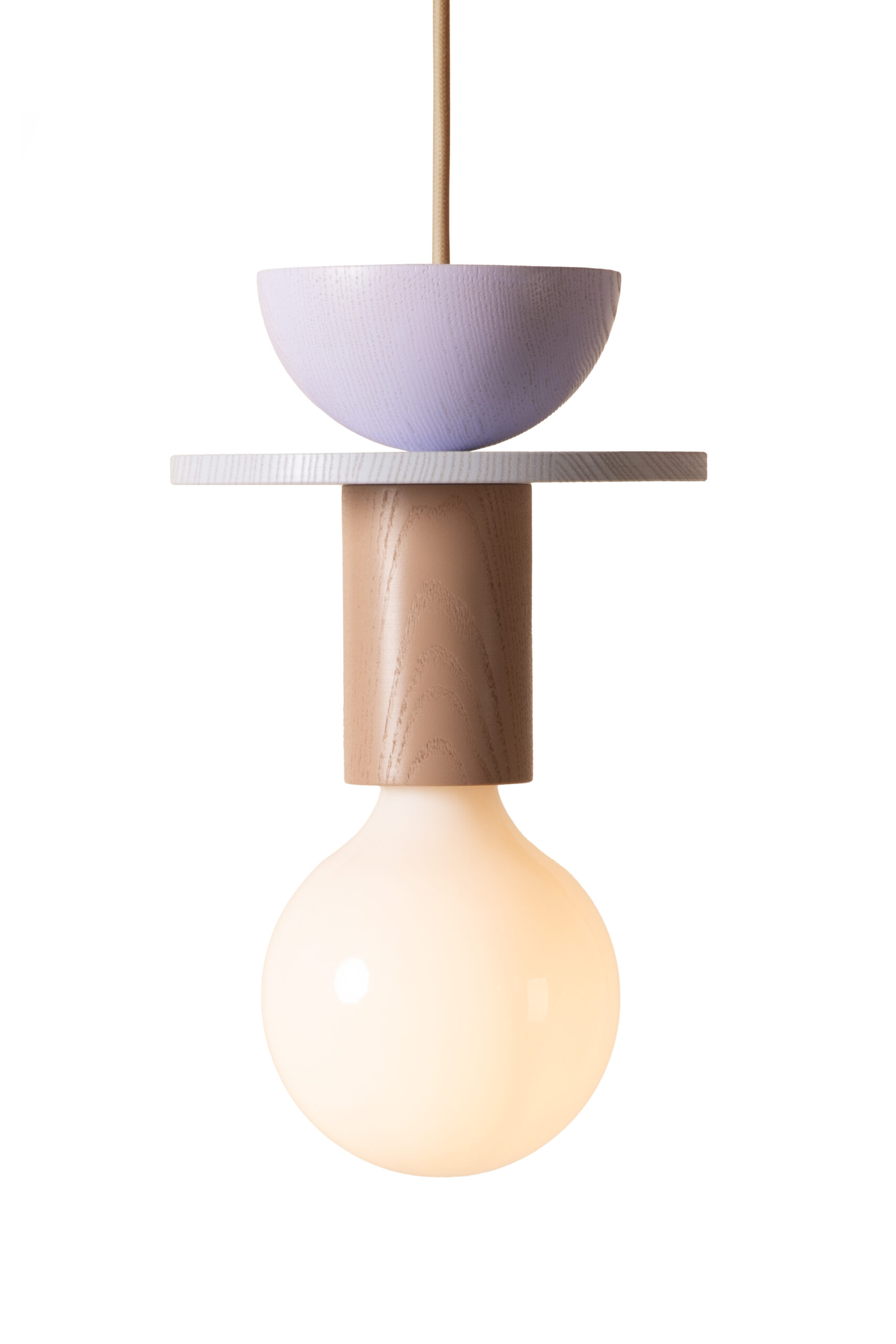 Suspension Junit Toffee au design scandinave par Julia Jessen x Schneid Lighting