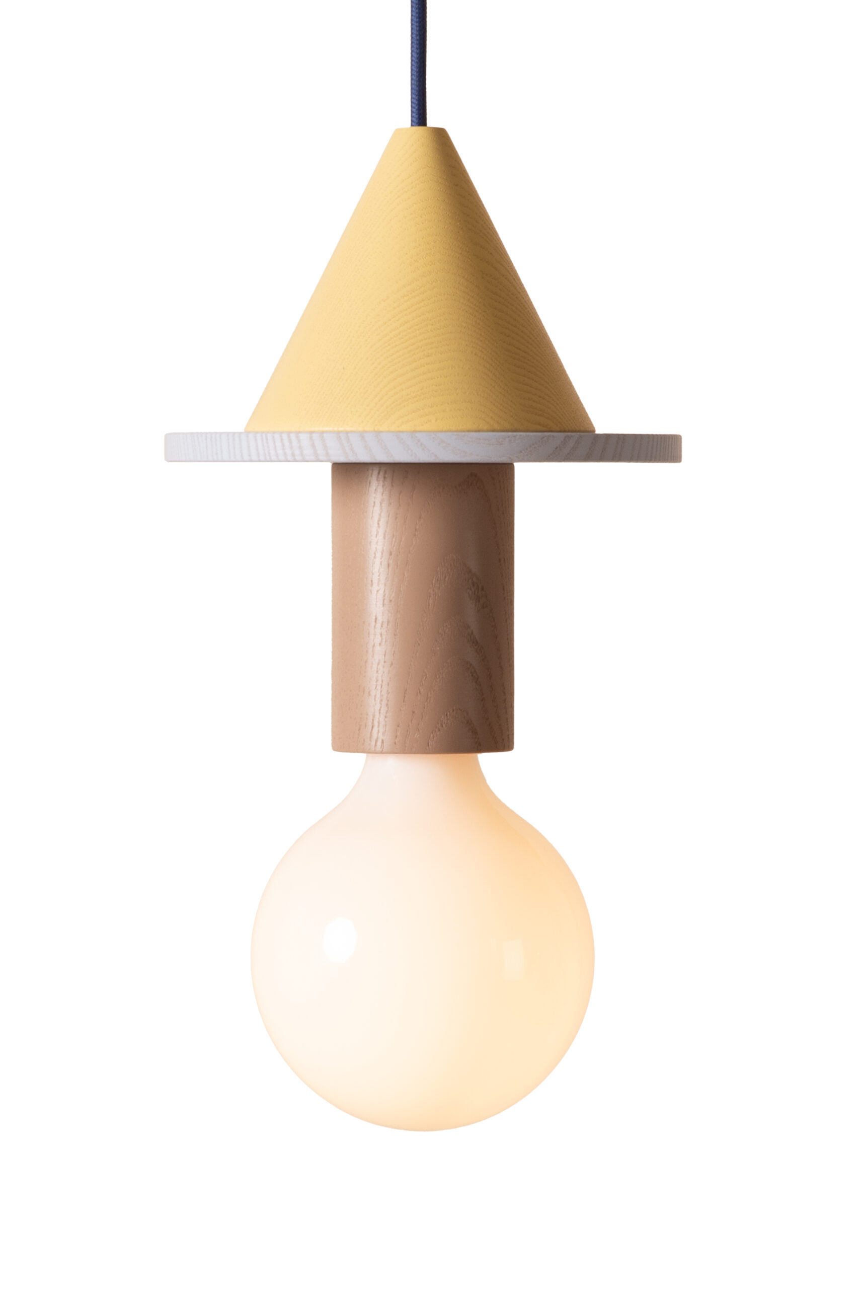 Suspension Junit Meringe au design scandinave par Julia Jessen x Schneid Lighting