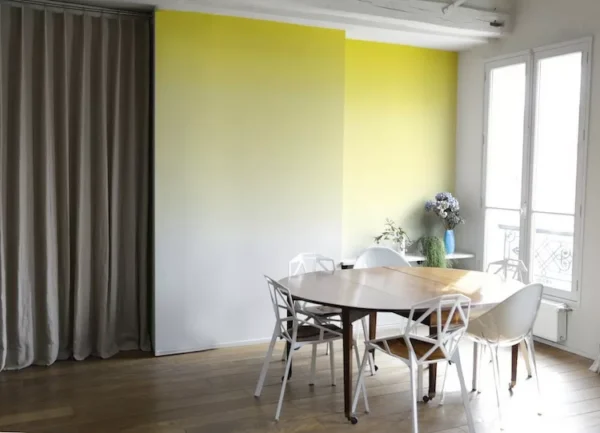 Papier peint design intissé Sunset citron prêt-à-poser by A+A Cooren