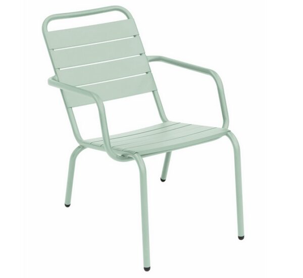 Fauteuil lounge Barceloneta en aluminium au design industriel par iSi Design Group x iSimar