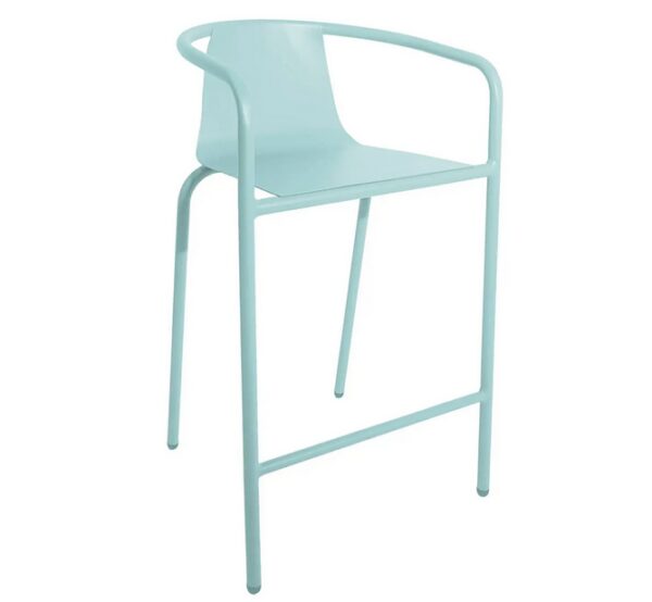 Tabouret Cadiz en aluminium au design industriel par iSi Design Group x iSimar