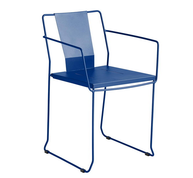 Fauteuil Chicago en acier au design industriel par iSi Design Group x iSimar