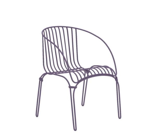 Fauteuil Colonial en acier au design industriel par iSi Design Group x iSimar