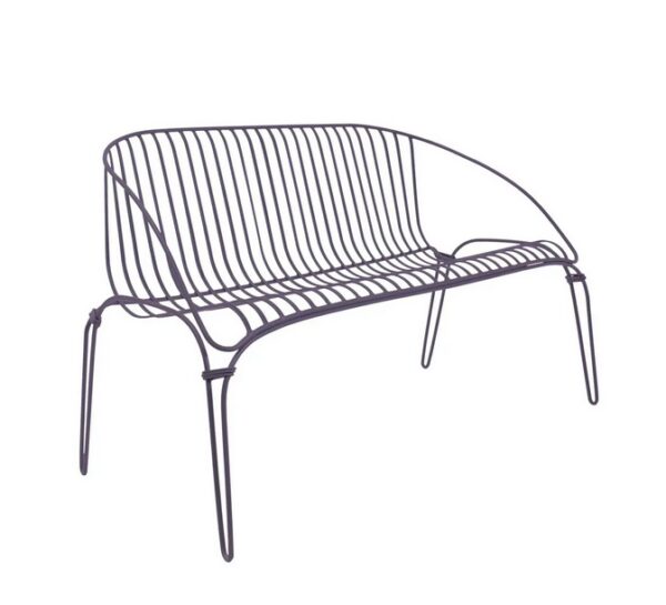 Banc Colonial en acier au design industriel par iSi Design Group x iSimar