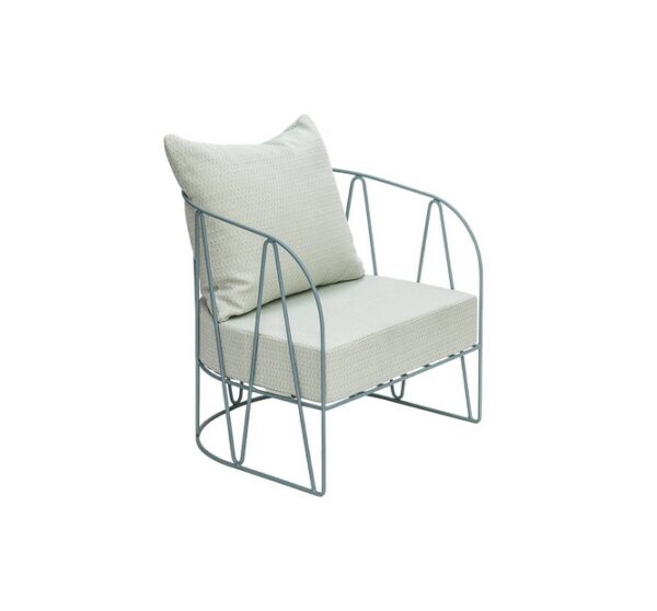 Fauteuil poltrona Lagarto en acier au design industriel par iSi Design Group x iSimar
