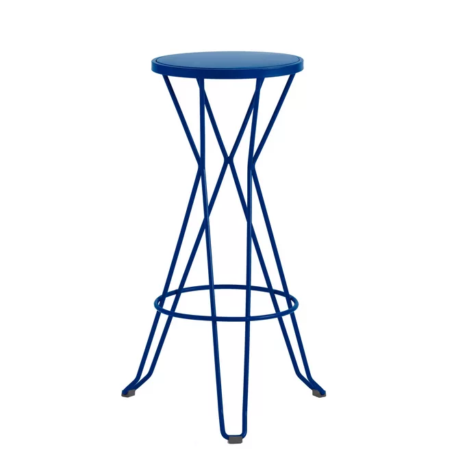 Tabouret Madrid en acier au design industriel par iSi Design Group x iSimar