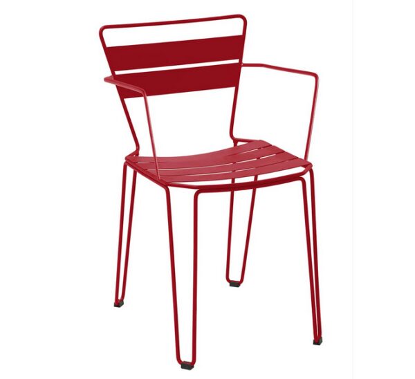 Fauteuil Mallorca en acier au design industriel par iSi Design Group x iSimar
