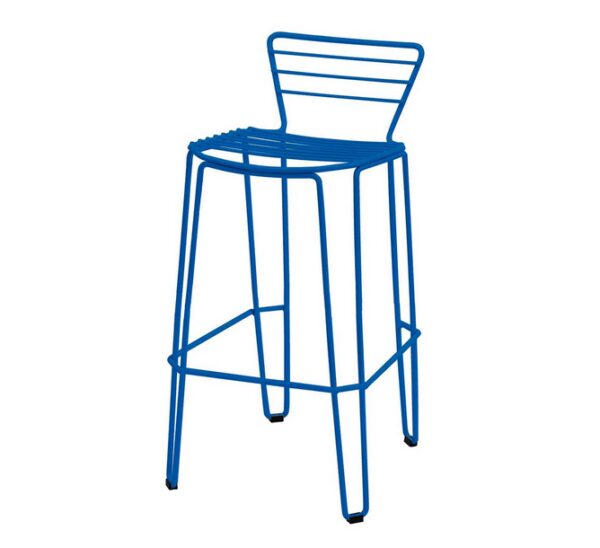 Tabouret Menorca en acier au design industriel par iSi Design Group x iSimar