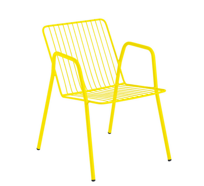 Fauteuil Niza en acier au design industriel par iSi Design Group x iSimar