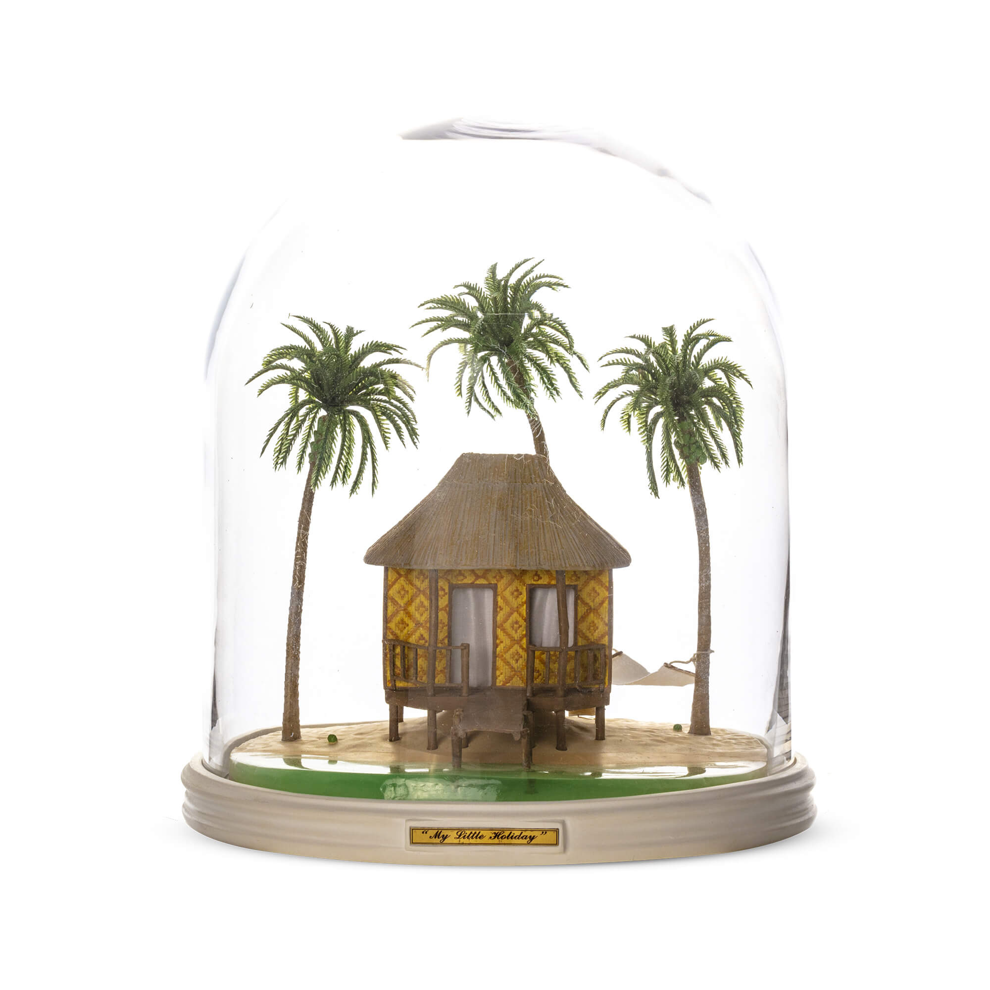 Lampe à poser My Little holiday en bois et verre par Marcantonio Raimondi Malerba x Seletti