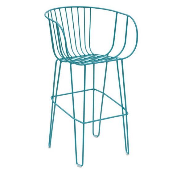 Tabouret Olivo en acier au design industriel par iSi Design Group x iSimar