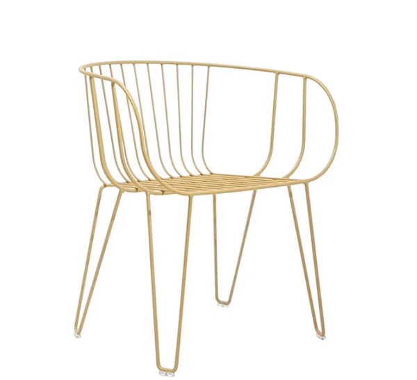Fauteuil poltrona Olivo en acier au design industriel par iSi Design Group x iSimar