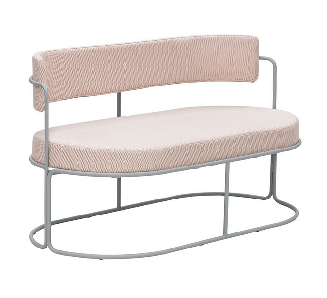 Canapé 2 places Paradiso en acier au design industriel par iSi Design Group x iSimar