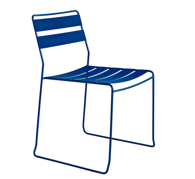 Chaise Portofino en acier au design industriel par iSi Design Group x iSimar
