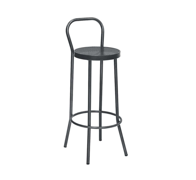 Tabouret Puerto en acier au design industriel par iSi Design Group x iSimar